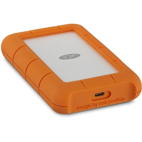 LaCie Rugged 5TB USB-C Portable Hard Drive