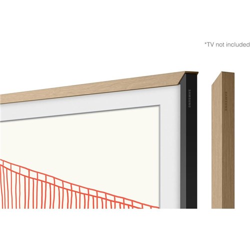 Samsung Basic Bezel Frame for 50' The Frame TVs (Teak) [2021]