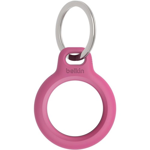 Belkin Secure Holder with Keyring for AirTag (Pink)