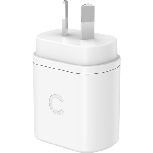 Cygnett PowerPlus 25W USB-C PD Wall Charger (White)