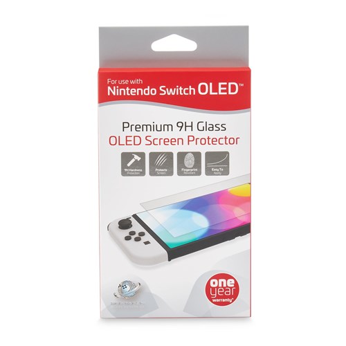 3rd Earth Premium 9H Tempered Glass Screen Protector for Nintendo Switch  OLED
