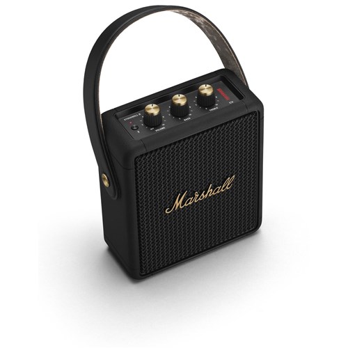 Marshall Stockwell II Wireless Speaker (Black & Brass)