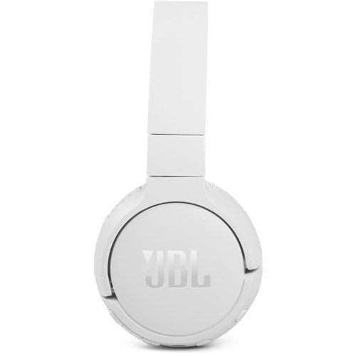 JBL Tune 660 Wireless Noise Cancelling On-Ear Headphones (White)