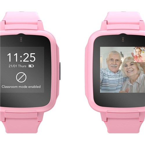 Pixbee Kids 4G Video Smart Watch with GPS Tracking (Pink)