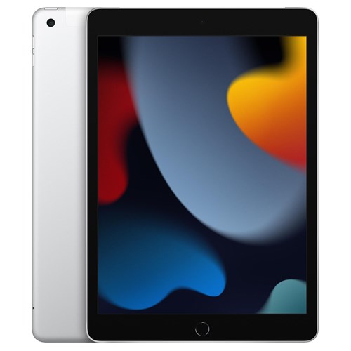 Apple iPad 10.2-inch 64GB Wi-Fi + Cellular (Silver) [9th Gen]