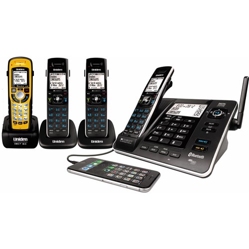 Uniden 8355+3WP XDECT Digital Cordless Phone System