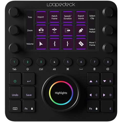 Loupedeck CT Photo & Video Editing Console