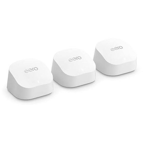 eero 6+ Mesh Dual Band Wi-Fi 6 Router (3 Pack)