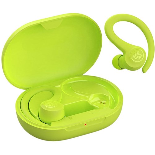 JLab Go Sport+ True Wireless In-Ear Headphones (Neon Yellow)