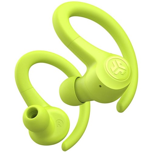 JLab Go Sport+ True Wireless In-Ear Headphones (Neon Yellow)