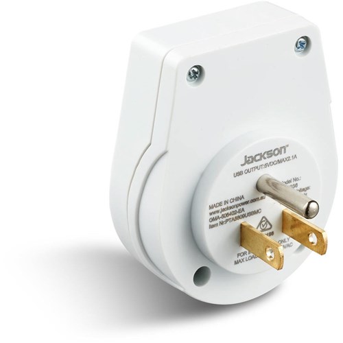 Jackson Outbound Travel Adapter USA Slim