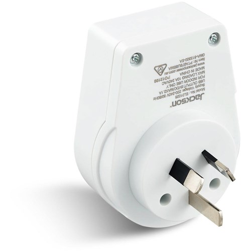 Jackson Inbound Travel Adapter UK & USA Slim