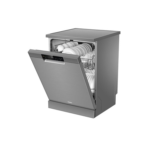 Haier HDW15F2S1 15-Place Setting Freestanding Dishwasher (Satina)