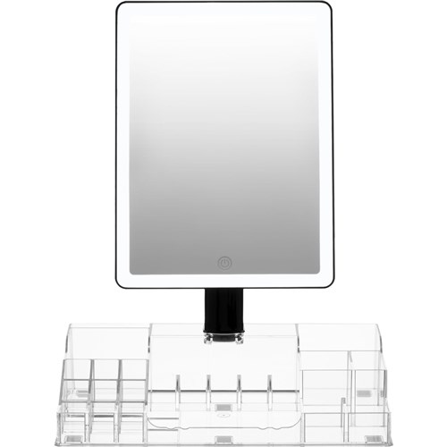 Homedics Radiance LED Beauty Mirror with Organiser