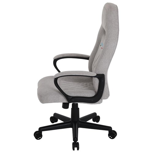 ONEX STC Compact S Series Gaming/Office Chair (Ivory) with Short pile Linen Fabric
