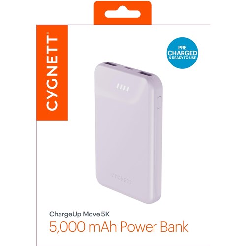 Cygnett ChargeUp Move 5000mAh (Violet)[Gen2]