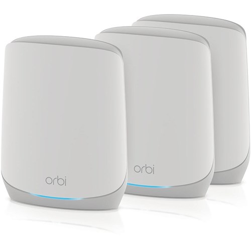 NETGEAR Orbi RBK763S AX5400 Tri-Band Mesh Wi-Fi 6 System (3 Pack)