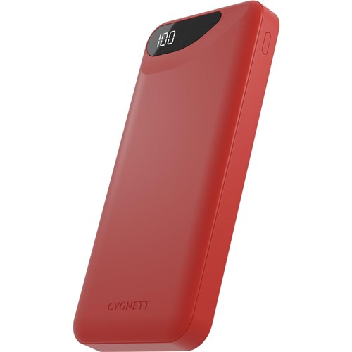 Cygnett ChargeUp Boost Gen3 10K Power Bank (Red)