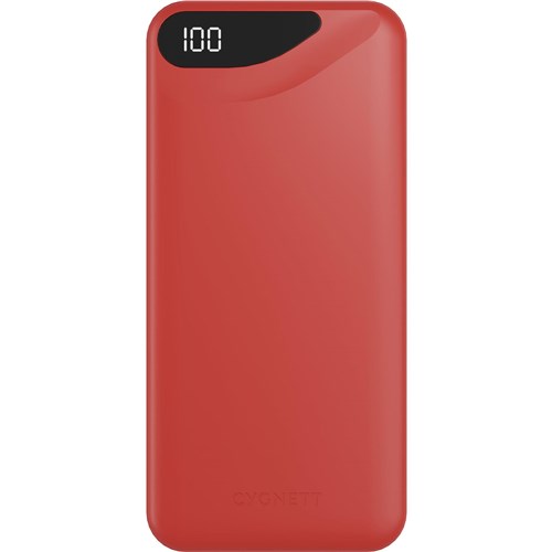 Cygnett ChargeUp Boost Gen3 20K Power Bank (Red)