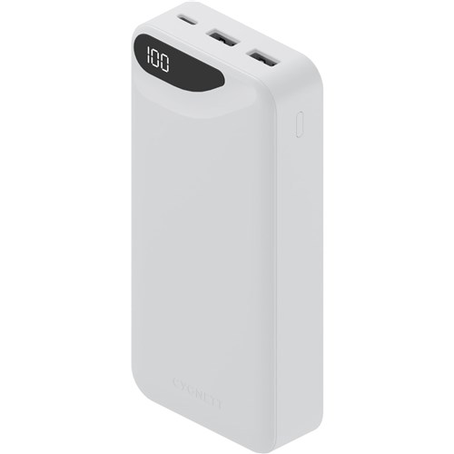 Cygnett ChargeUp Boost Gen3 20K Power Bank (White)