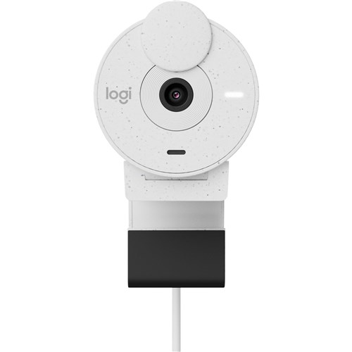 Logitech Brio 300 Full HD Webcam (Off White)