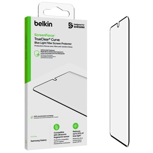 Belkin ScreenForce TrueClear Curve Screen Protector for Galaxy S23+