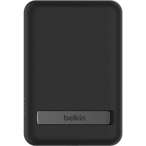 Belkin BoostUp Charge Magnetic Wireless Power Bank 5K + Stand (Black)