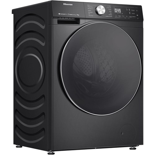 Hisense HWFS1015AB 10kg Series 7 Front Load Washer (Charcoal Black)