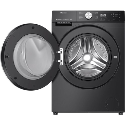 Hisense HWFS1015AB 10kg Series 7 Front Load Washer (Charcoal Black)