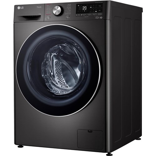 LG WVC9-1412B 12kg/8kg Series 9 Front Load Washer Dryer Combo (Black Steel)