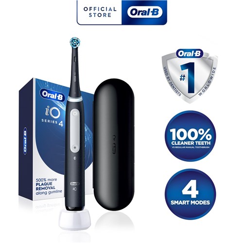 Oral-B iO Series 4 Electric Toothbrush (Black Onyx)