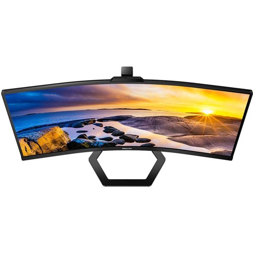 Philips 34E1C5600HE 34'' Curved 100Hz WQHD Monitor with Windows Hello Webcam