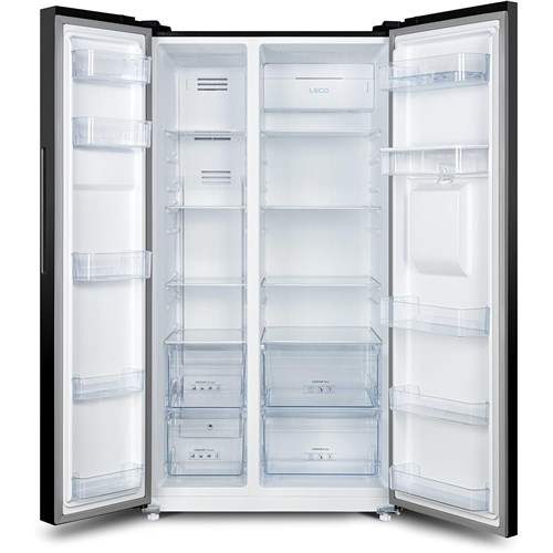 CHiQ CSS556NBD3 559L Side-By-Side Fridge (Black)