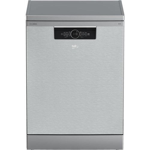 Beko BDFB1630X 16 Place Setting Freestanding Dishwasher (Platinum Steel)