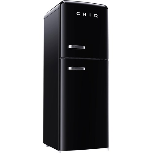 CHiQ CRTM200NB3 202L Retro Top Mount Fridge (Black)