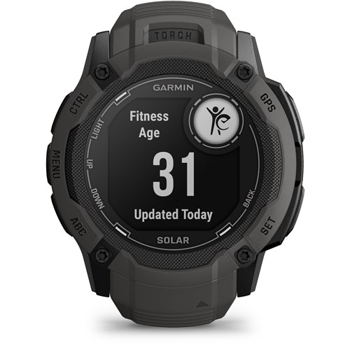 Garmin Instinct 2X Solar Sports Watch (Graphite)