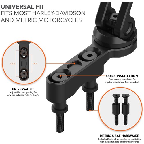 Rokform Universal Motorcycle Perch Mount