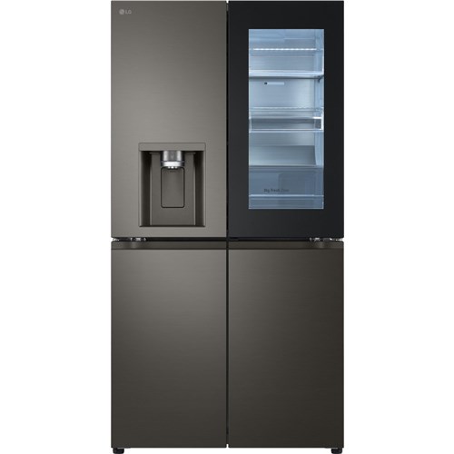 LG GF-V700BSLC 642L French Door Fridge with Instaview (Black Stainless)