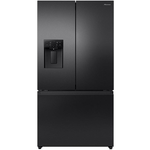 Hisense HRFD634BW 634L PureFlat French Door Fridge (Dark Stainless Steel)