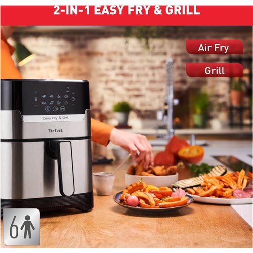 Tefal EY505D Easy Fry & Grill Deluxe 4.2L Air Fryer