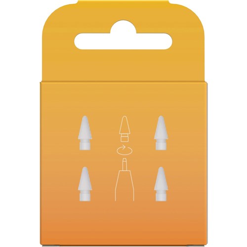 Zagg Apple Pencil Replacement Tips 4 Pack (White)