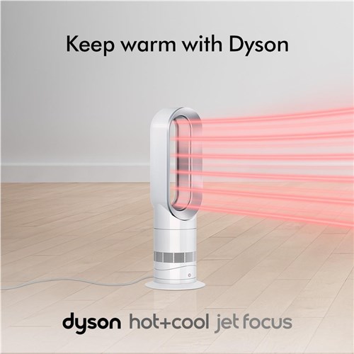 Dyson Hot+Cool Fan Heater (White/Silver)