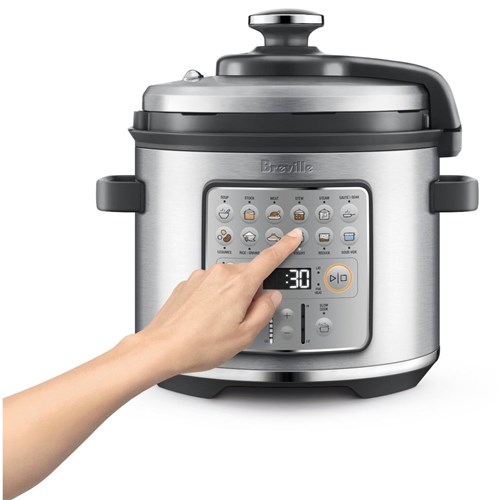 Breville the Fast Slow Go Multi Cooker (Brushed Stainless Steel)