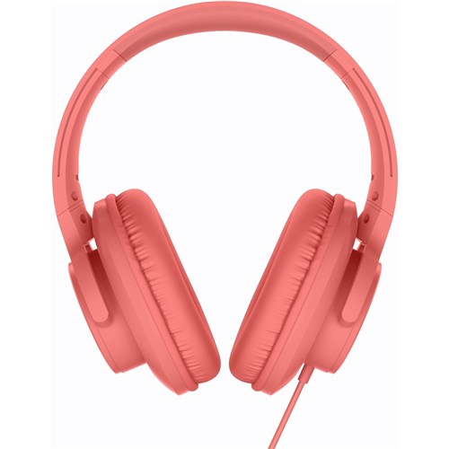 XCD XCD23008 Wired Foldable Over-Ear Headphones (Coral)