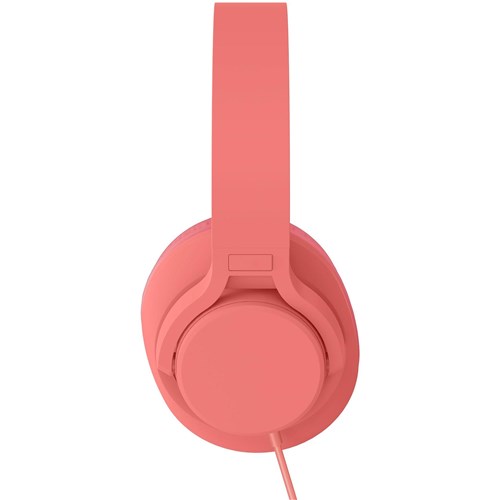 XCD XCD23008 Wired Foldable Over-Ear Headphones (Coral)