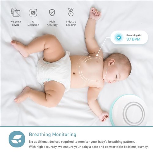 Lollipop Smart Baby Camera (Cotton Candy)