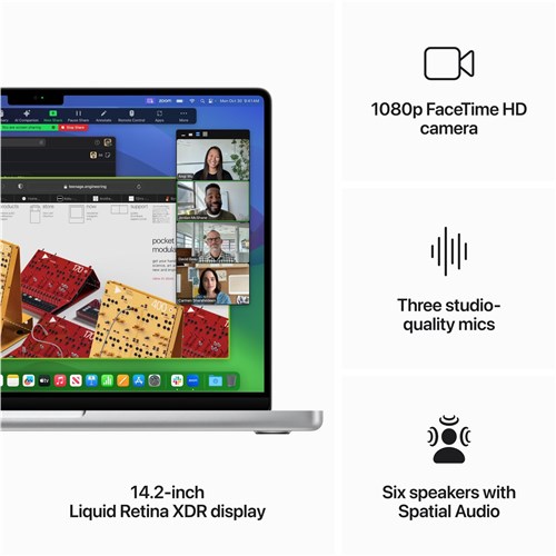 Apple MacBook Pro 14-inch with M3 Pro Chip. 1TB SSD (Silver)[2023]