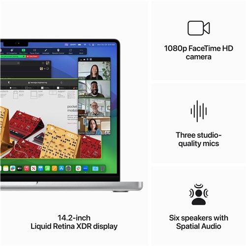 Apple MacBook Pro 14-inch with M3 Max Chip. 1TB SSD (Silver)[2023]