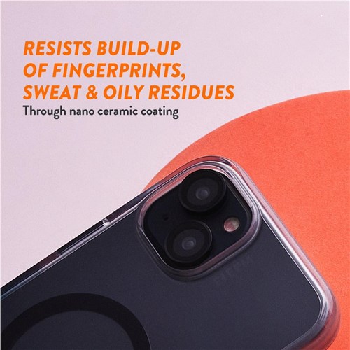 EFM Camera Lens Armour for iPhone 15/15 Plus (Carbon)