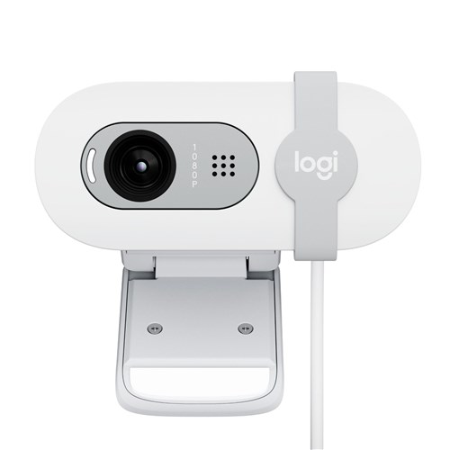 Logitech Brio 100 Full HD Webcam (Off White)